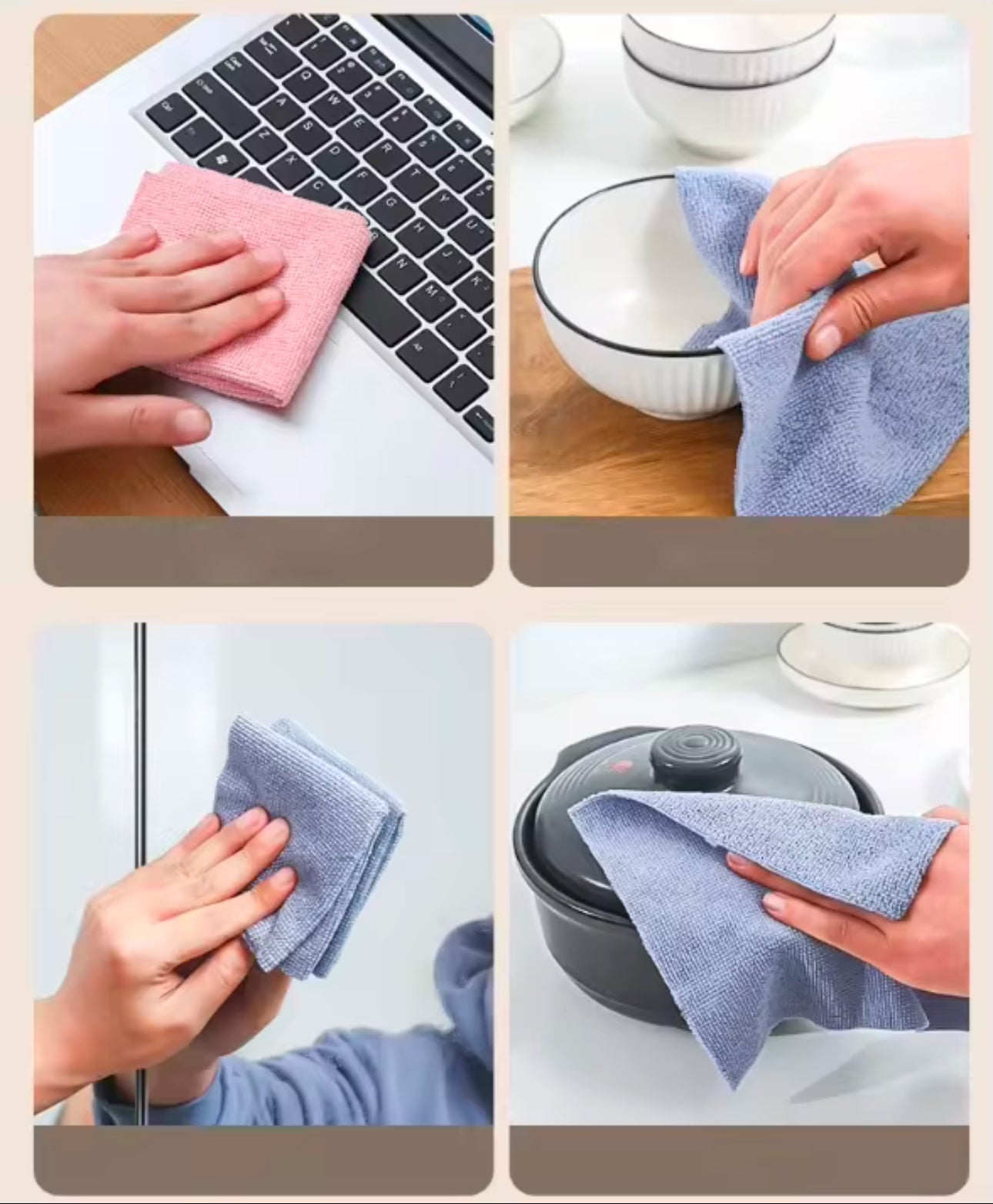 Frais SustainCloth: Grab-and-Go Microfiber Cleaning Cloth