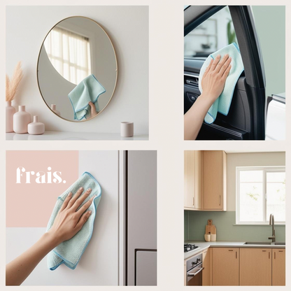 Frais SustainCloth: Grab-and-Go Microfiber Cleaning Cloth